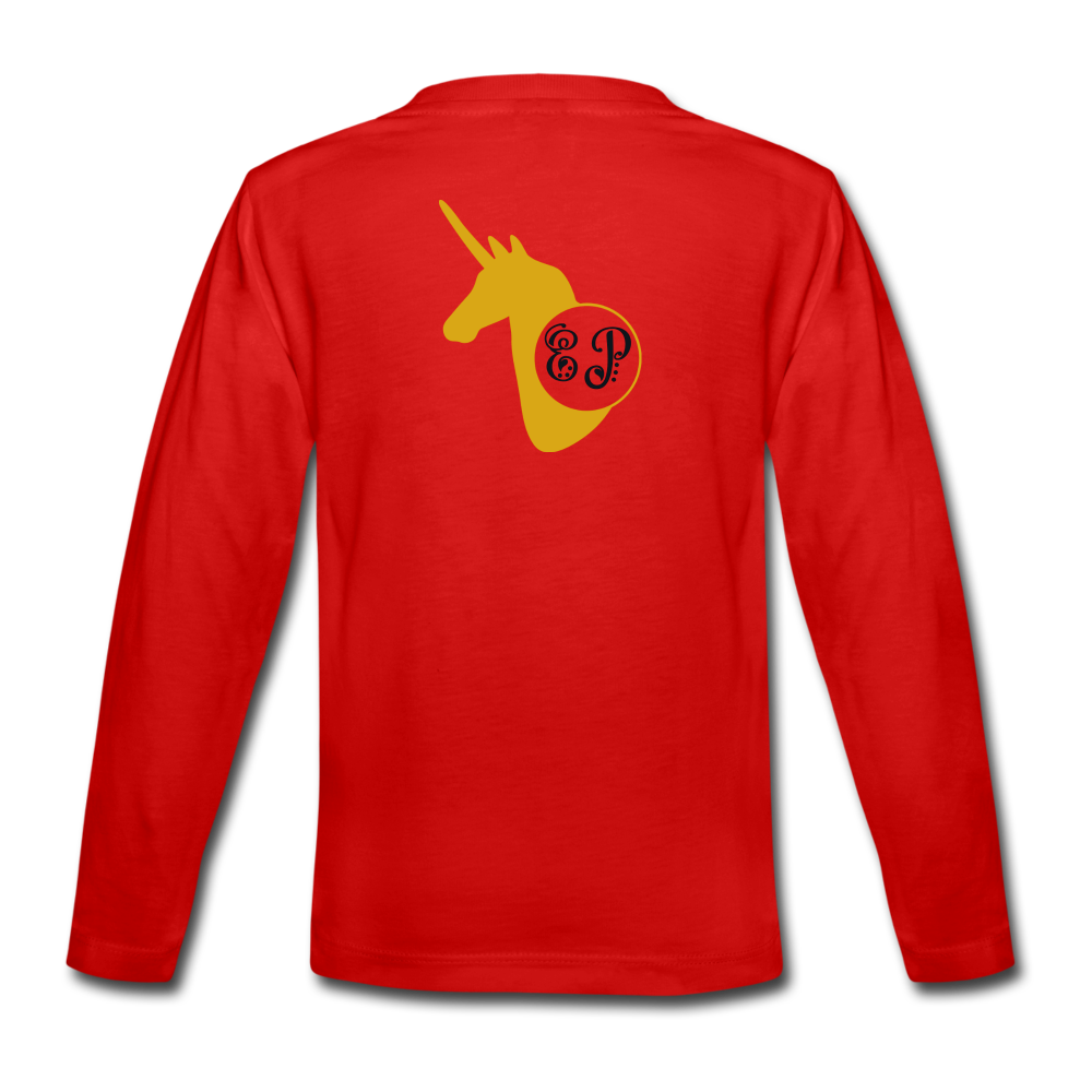Youth EP Premium Long Sleeve T-Shirt - red