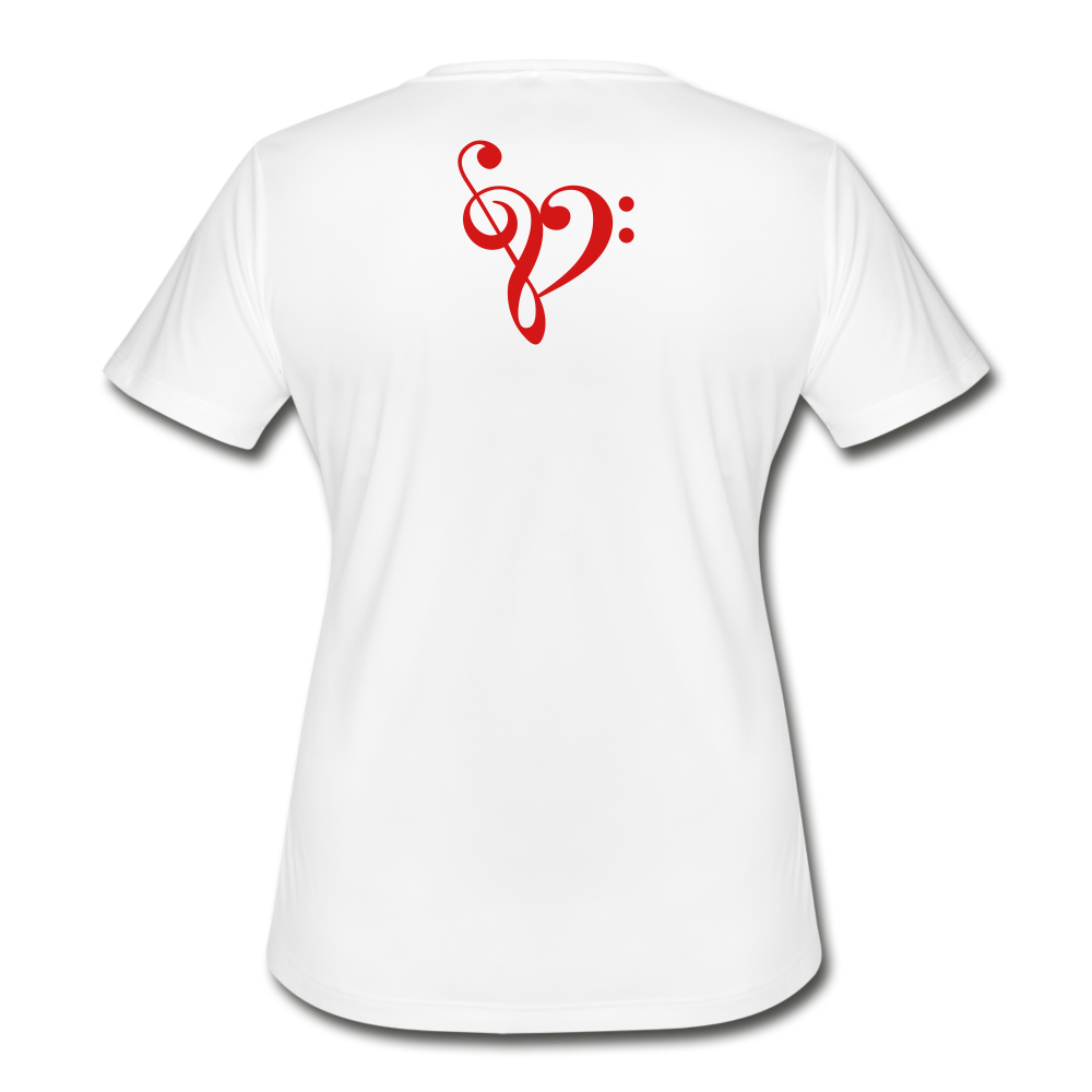 Women's Heart EP Shirt - white
