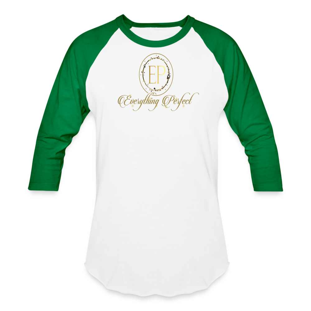 EP Raglan T-Shirt - white/kelly green