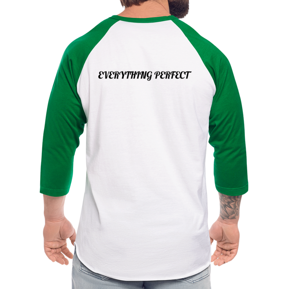 EP Raglan T-Shirt - white/kelly green