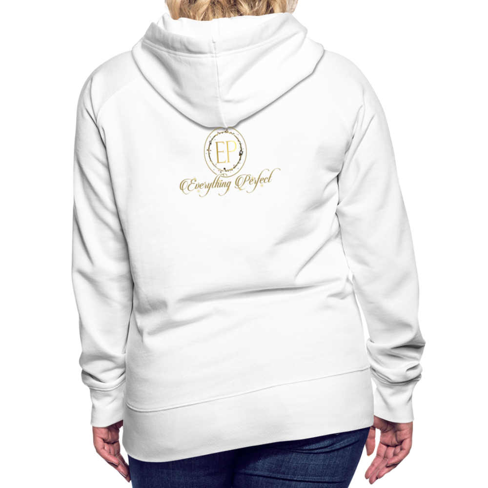 Women’s signature Premium everything Hoodie - white