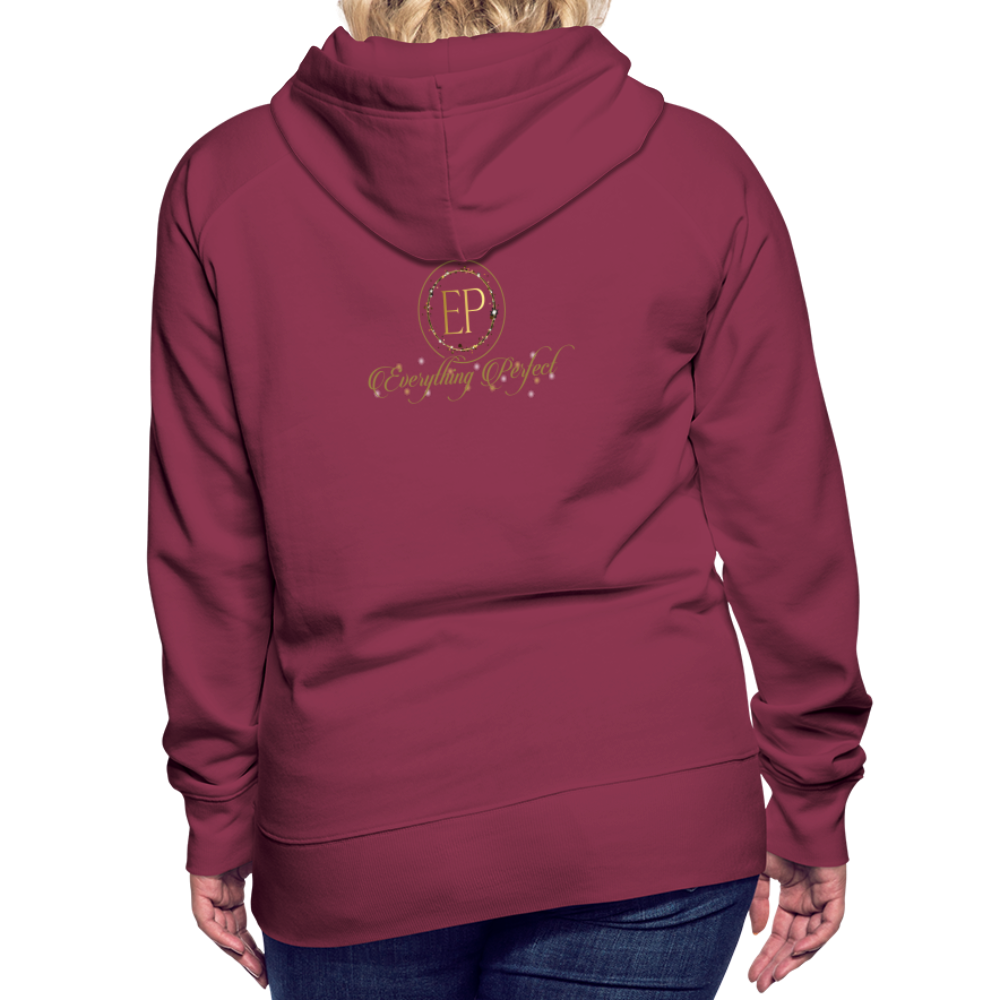 Women’s signature Premium everything Hoodie - burgundy