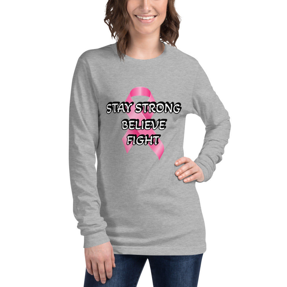 Cancer Awareness Long Sleeve Tee