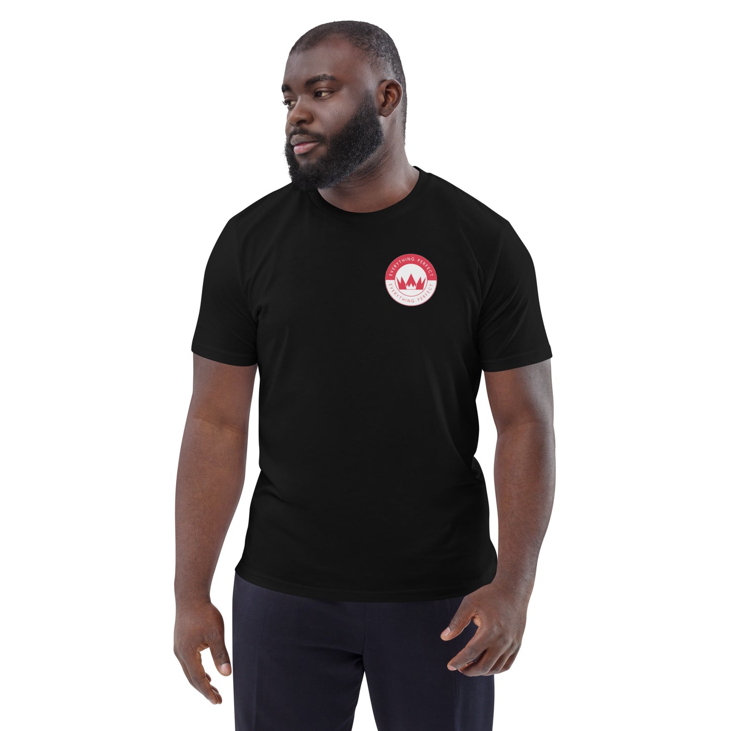 Red crown ep cotton t-shirt