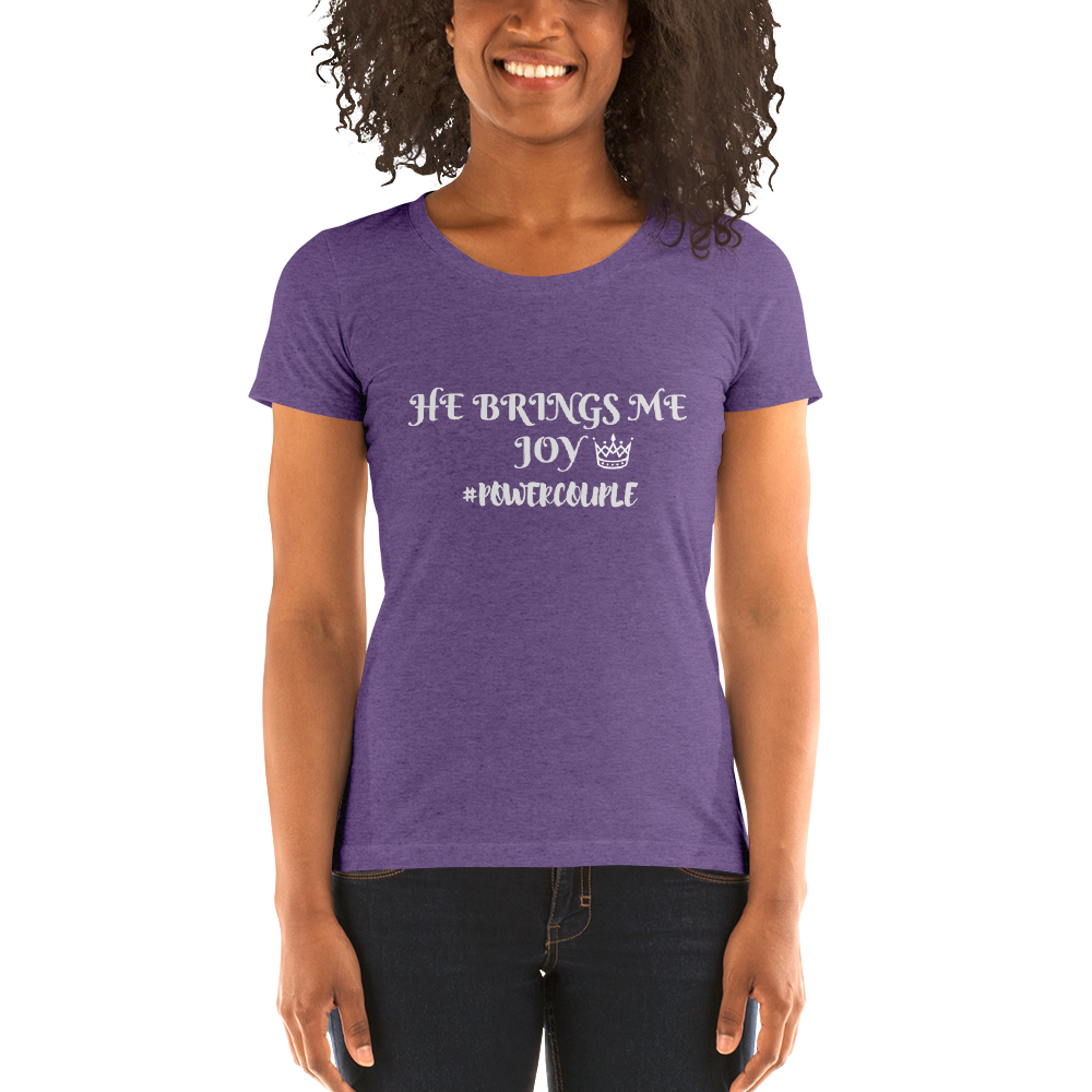 Ladies couple short sleeve t-shirt - Everything Perfect