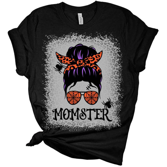 Mom's Messy Steamed Buns Bella's Halloween T-shirt