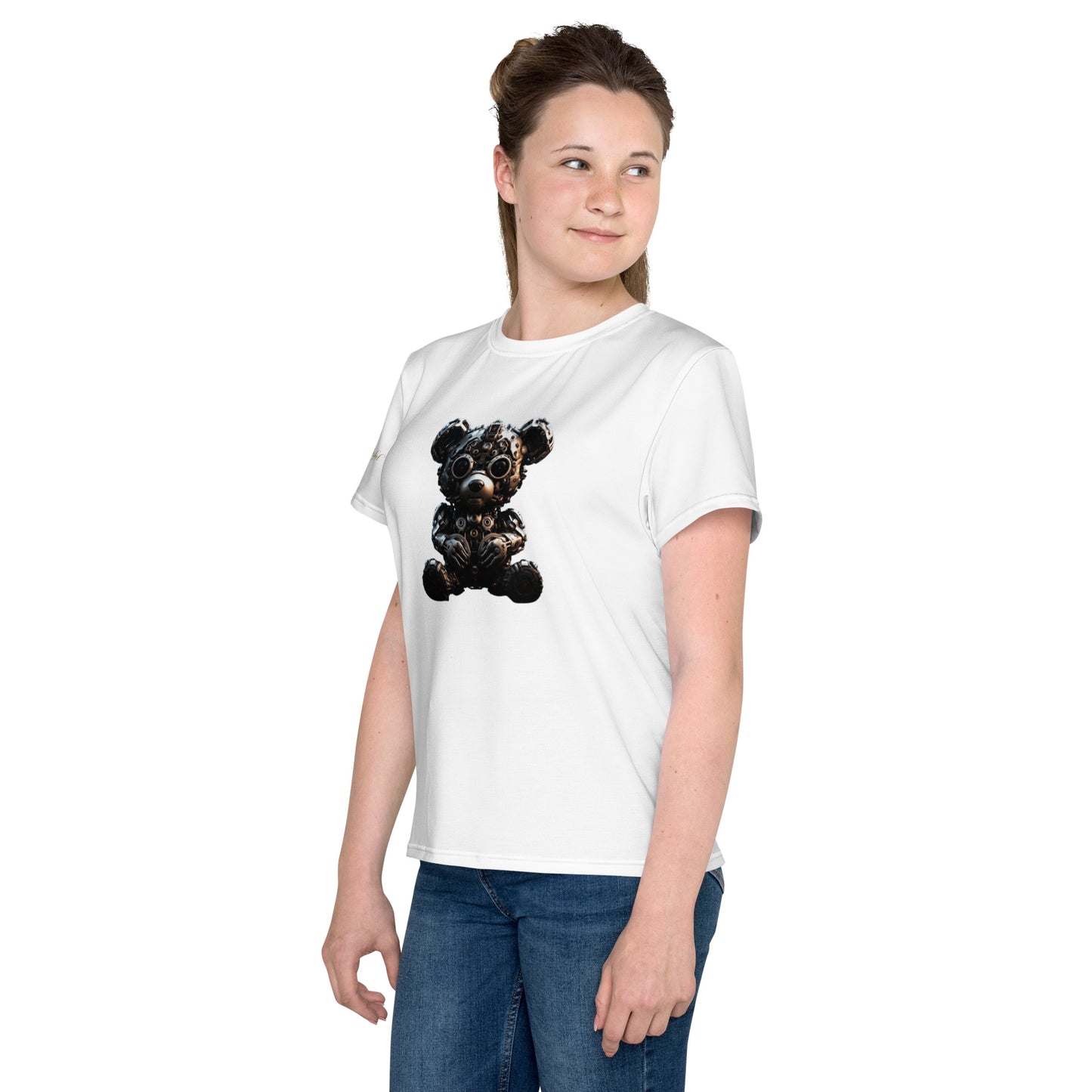 Youth bear crew neck t-shirt