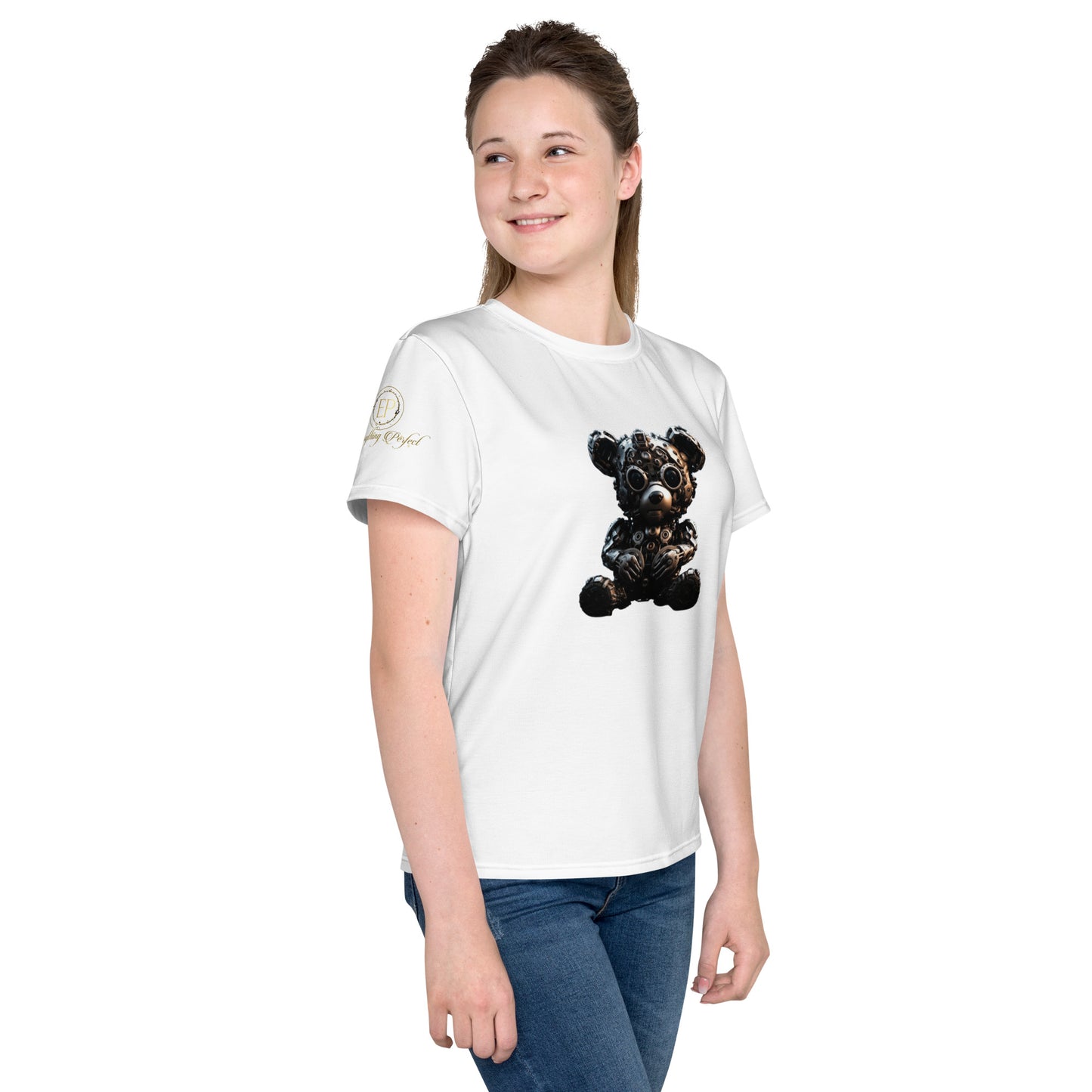 Youth bear crew neck t-shirt