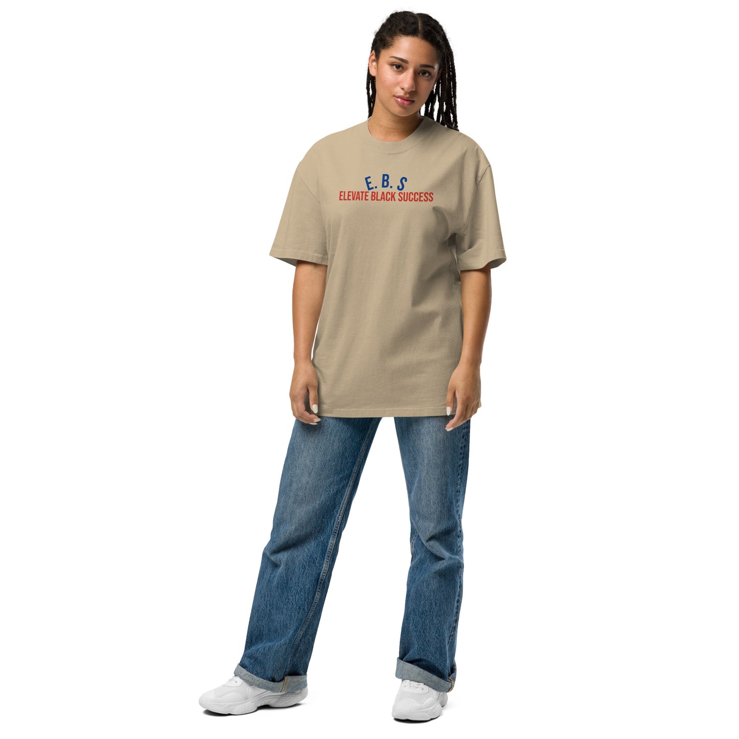 Oversized Elevate faded t-shirt