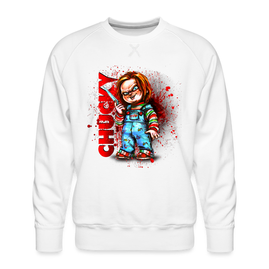 Men’s Chucky Horror Sweatshirt - white