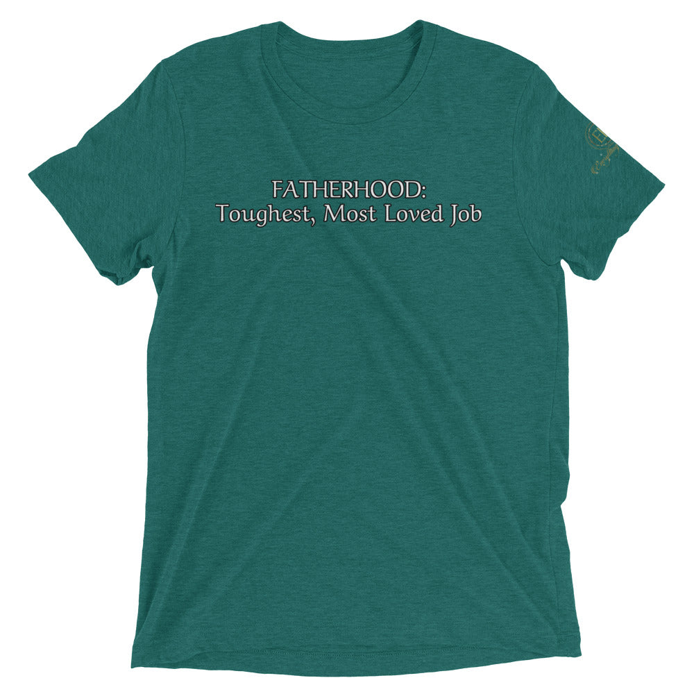 Fatherhood sleeve t-shirt