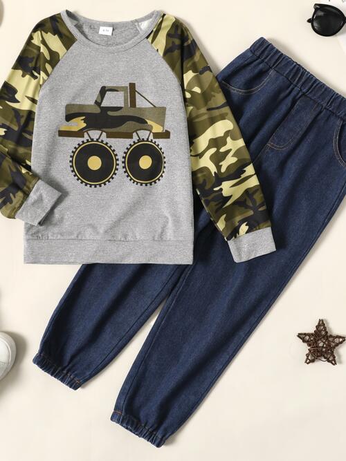 Toddler Boys Top and Pants Set