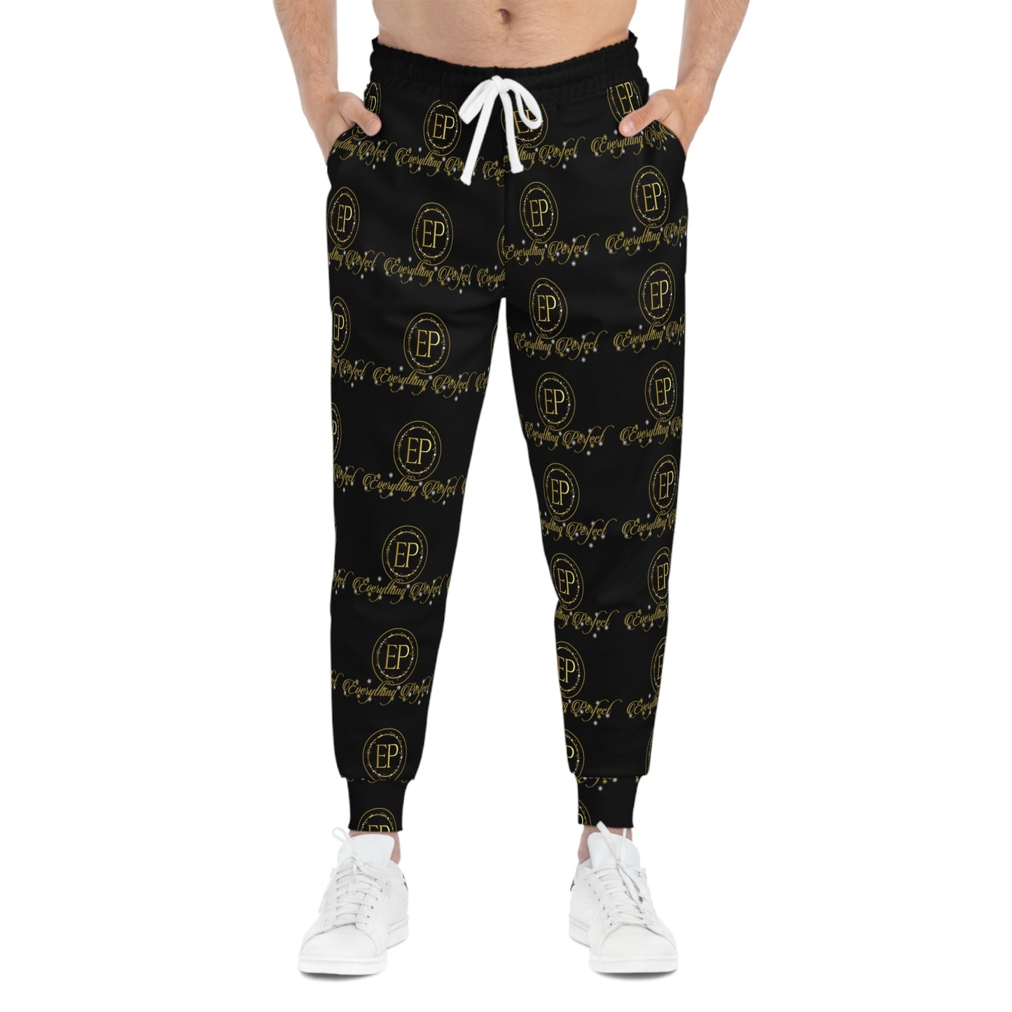 All over signature joggers