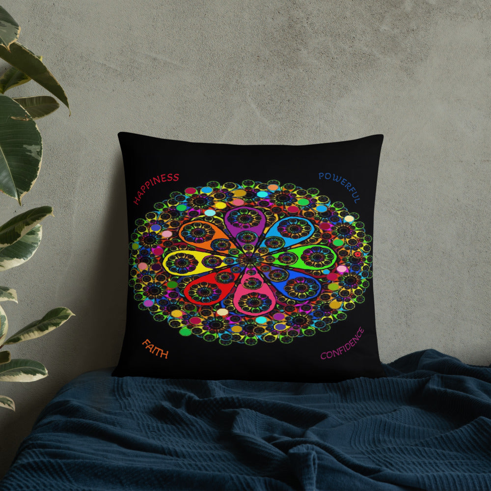 Colorful Uplifting Pillow
