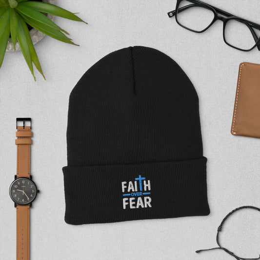 Faith over Fear Beanie