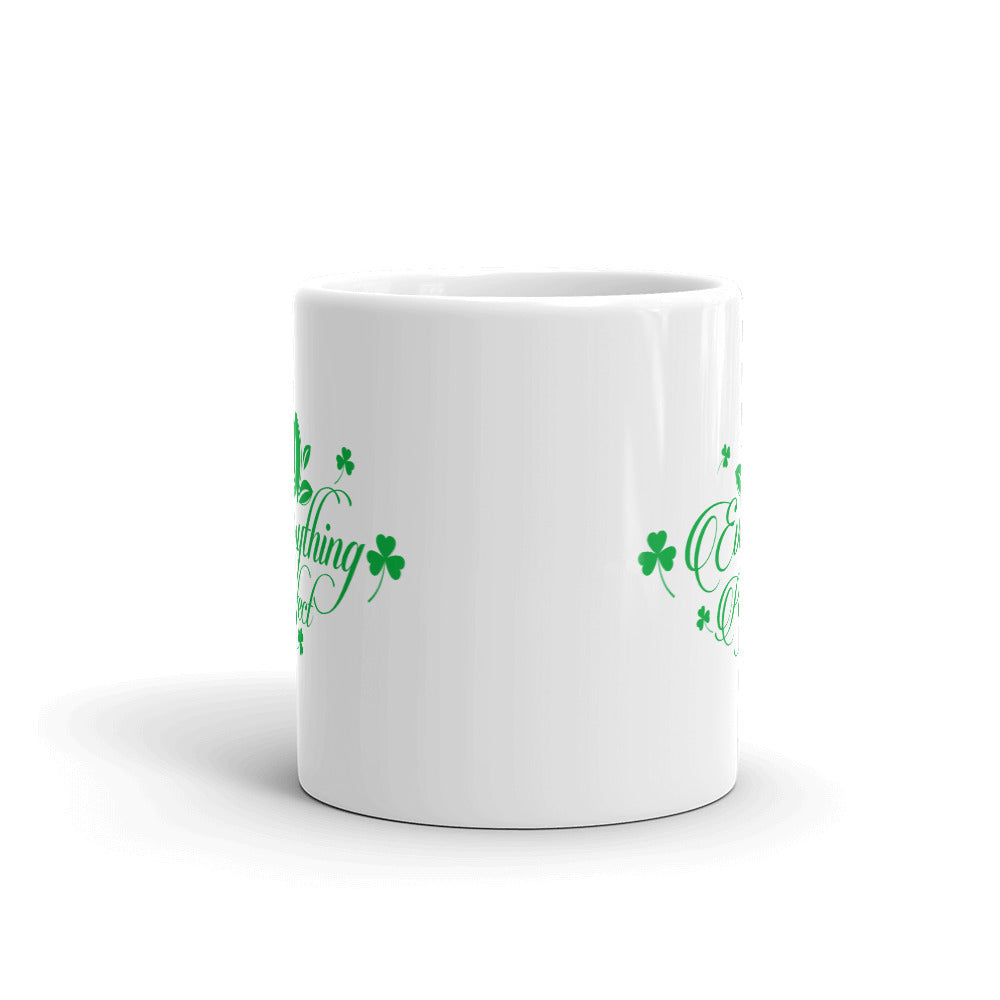 Green leaf Mug - Everything Perfect