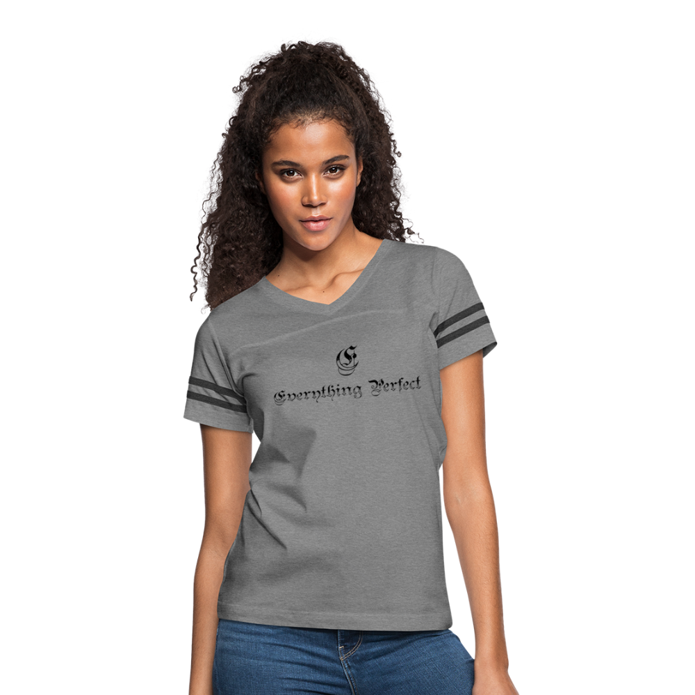 Women’s Vintage Sport T-Shirt - heather gray/charcoal