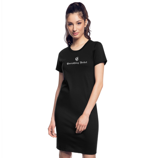 Women's T-Shirt Dress - black