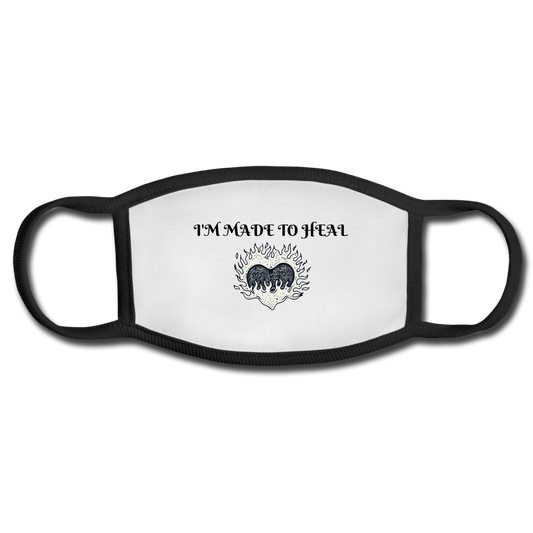 Face Mask - white/black