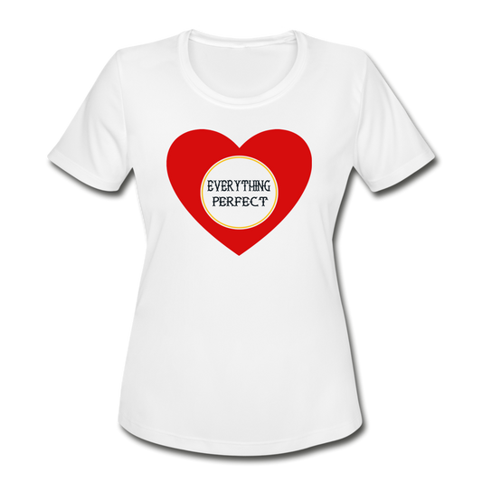 Women's Heart EP Shirt - white