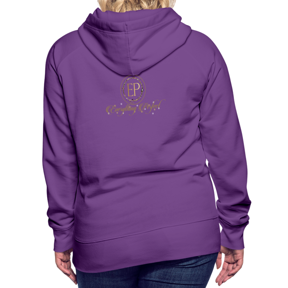 Women’s signature Premium everything Hoodie - purple